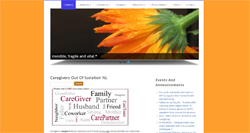 Screen Shot of www.caregiversoutofisolationnl.ca